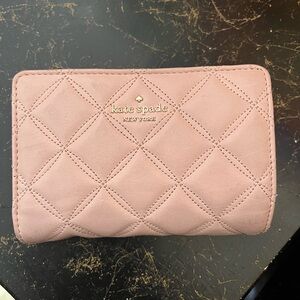 Kate Spade Blush Quilted Wallet